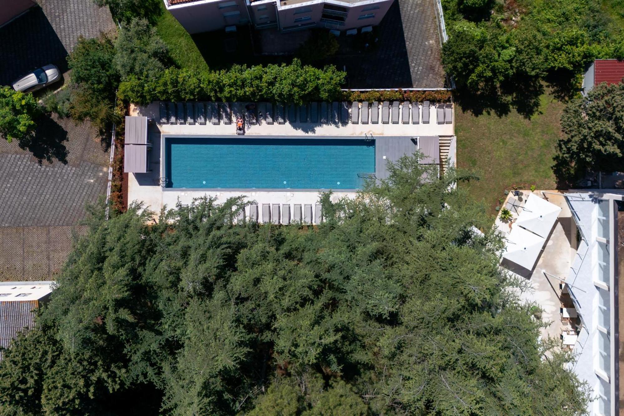 Hotel Emaus Novigrad Istria Buitenkant foto